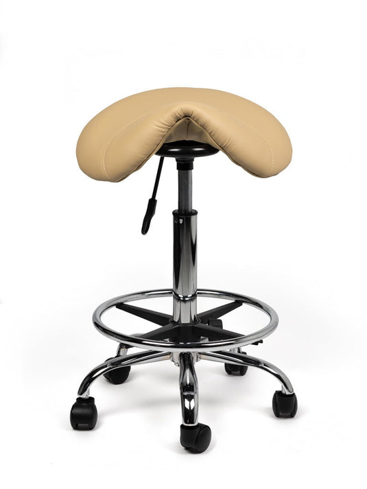 Zadelkruk met voetring • Beige • Standaard