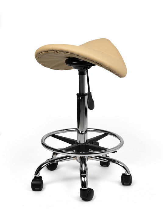 Zadelkruk met voetring • Beige • Standaard