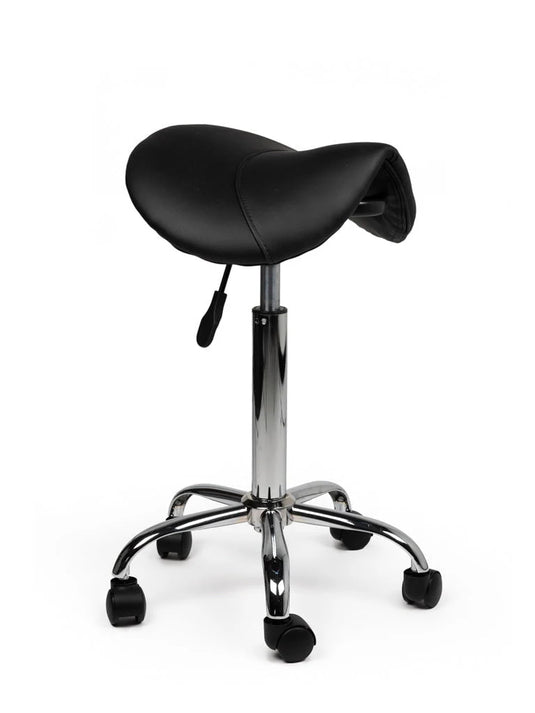 Zadelkruk • Zwart • Laag/Standaard/Hoog