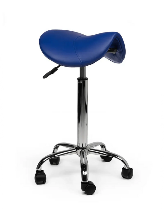 Zadelkruk • Blauw • Laag/Standaard/Hoog