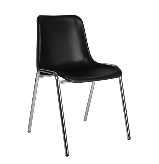 Kantinestoel • Nika • Chroom frame