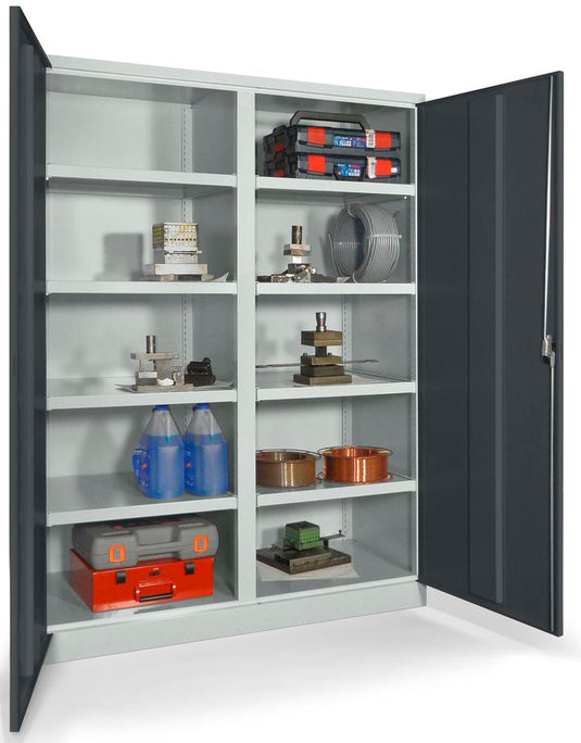 Werkplaatskast • Materiaalkast • Zwaarlast • Antraciet