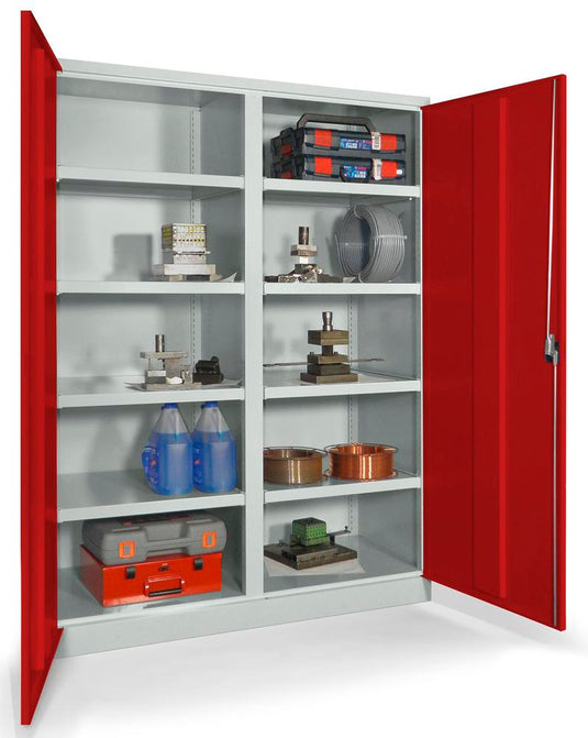 Werkplaatskast • Materiaalkast • Zwaarlast • Robijnrood