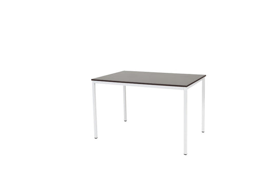 Bureau/Tafel Domino • Vaste Hoogte • 4-poots • Wit onderstel
