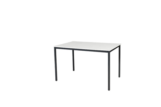 Bureau/Tafel Domino • Vaste Hoogte • 4-poots • Zwart onderstel