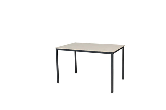 Bureau/Tafel Domino • Vaste Hoogte • 4-poots • Zwart onderstel