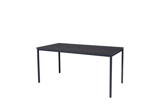 Bureau/Tafel Domino • Vaste Hoogte • 4-poots • Zwart onderstel