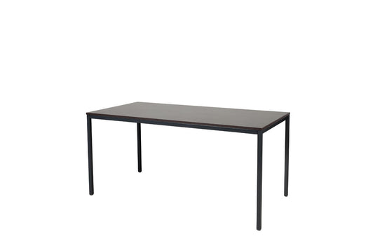 Bureau/Tafel Domino • Vaste Hoogte • 4-poots • Zwart onderstel