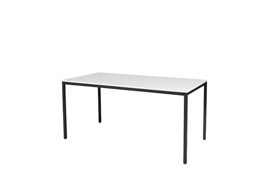 Bureau/Tafel Domino • Vaste Hoogte • 4-poots • Zwart onderstel