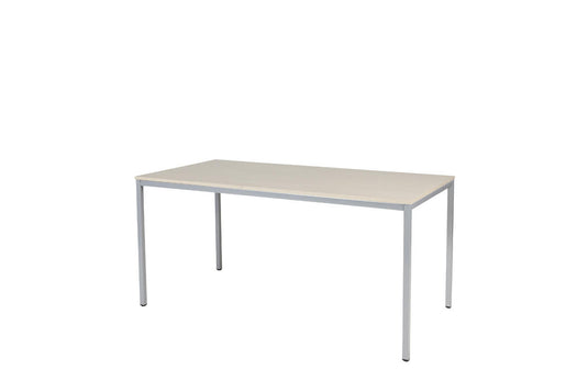 Bureau/Tafel Domino • Vaste Hoogte • 4-poots • Aluminium onderstel