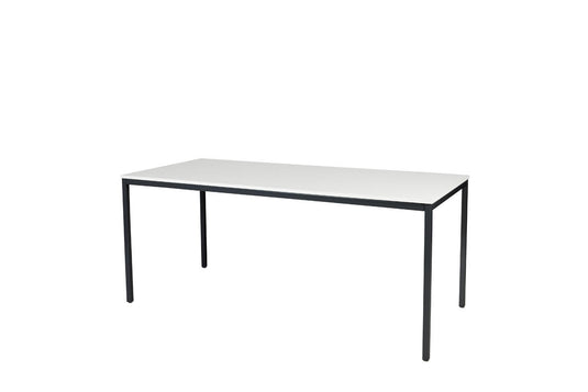 Bureau/Tafel Domino • Vaste Hoogte • 4-poots • Zwart onderstel
