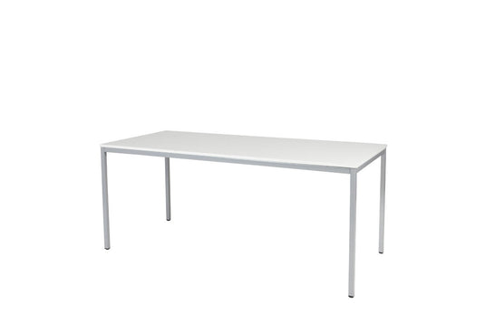 Bureau/Tafel Domino • Vaste Hoogte • 4-poots • Aluminium onderstel
