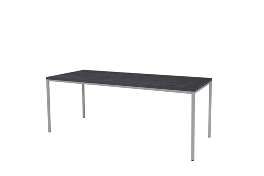 Bureau/Tafel Domino • Vaste Hoogte • 4-poots • Aluminium onderstel