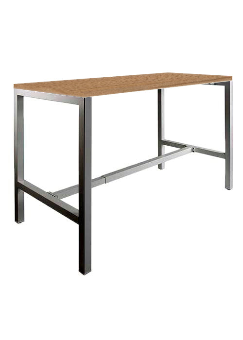 Bartafel Domino • Zwart onderstel