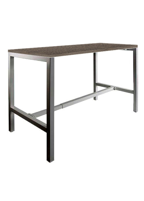 Bartafel Domino • Zwart onderstel