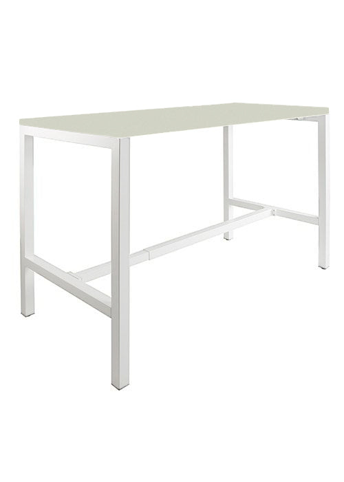 Bartafel Domino • Wit onderstel