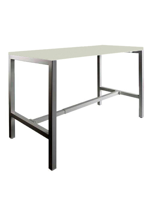 Bartafel Domino • Zwart onderstel