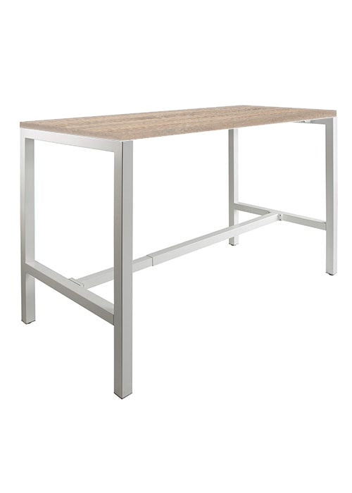 Bartafel Domino • Aluminium onderstel