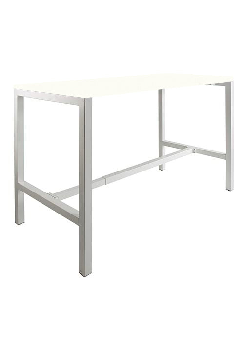 Bartafel Domino • Aluminium onderstel