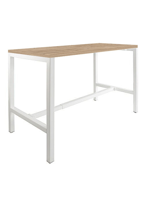 Bartafel Domino • Wit onderstel