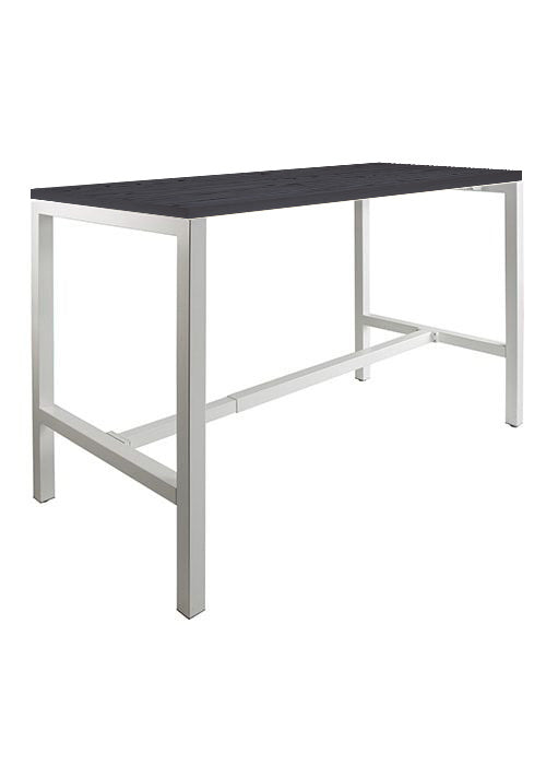 Bartafel Domino • Aluminium onderstel