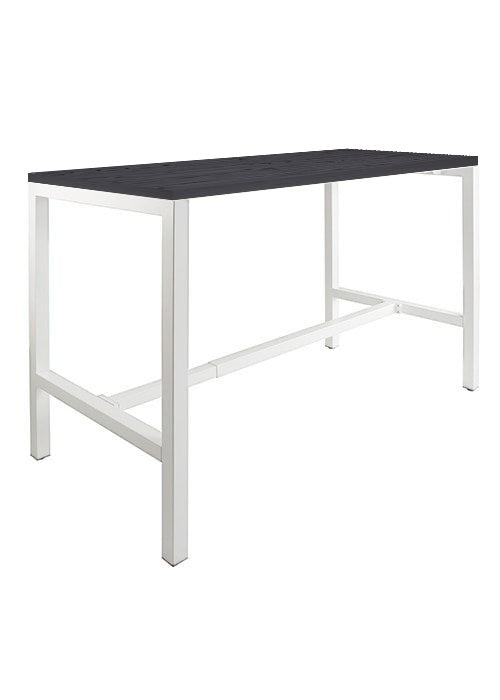 Bartafel Domino • Wit onderstel