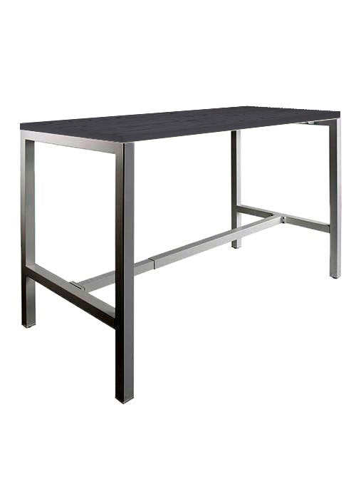 Bartafel Domino • Zwart onderstel