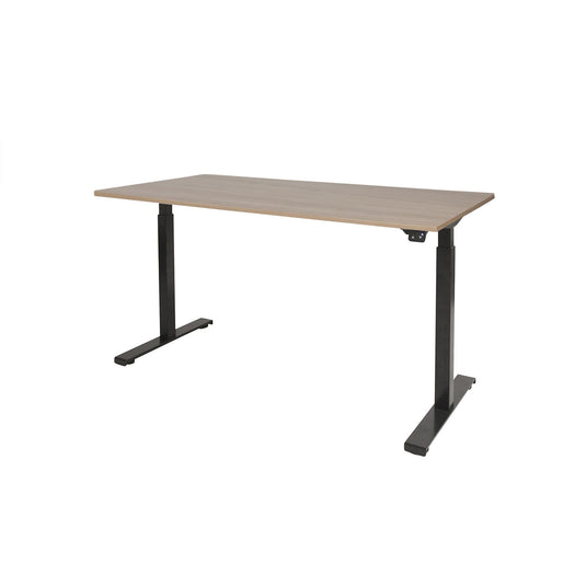Dextro | Zit-sta bureau elektrisch • Business • Zwart onderstel