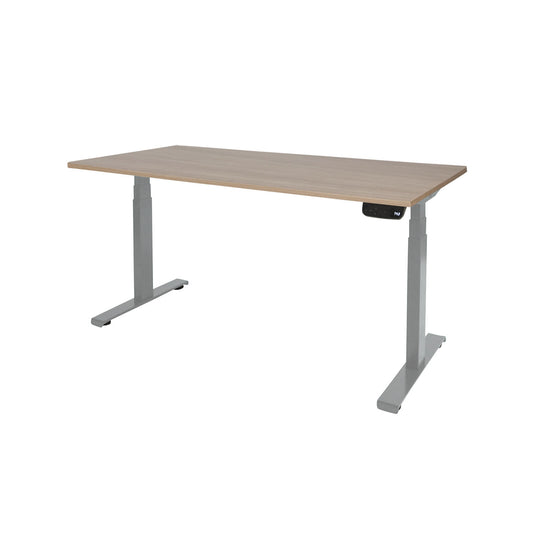Dextro | Zit-sta bureau elektrisch • Premium • Aluminium onderstel