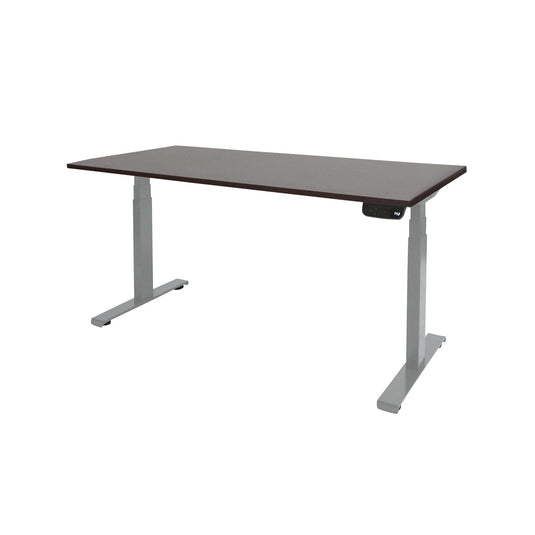 Dextro | Zit-sta bureau elektrisch • Premium • Aluminium onderstel