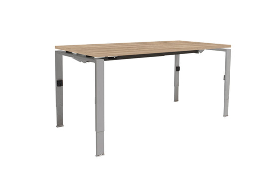 Lineo | Verstelbare bureau • Aluminium onderstel