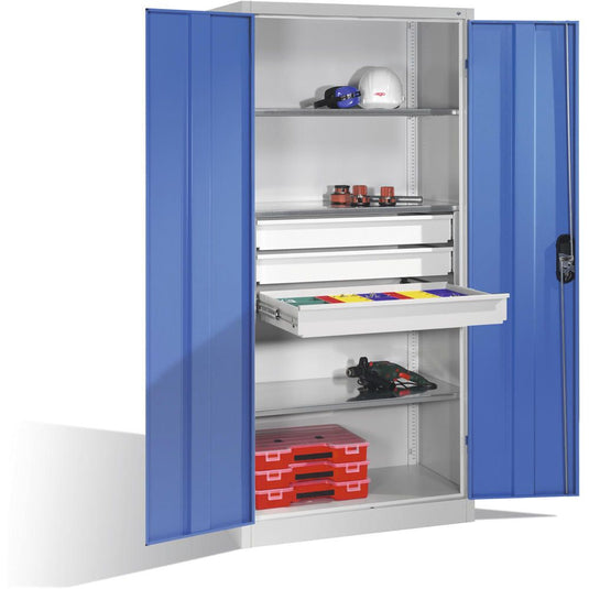 Werkplaatskast • Materiaalkast • Ladeblok midden