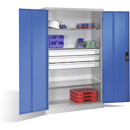 Werkplaatskast • Materiaalkast • Ladeblok midden