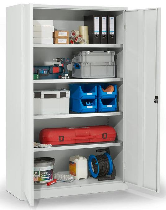 Metalen materiaalkast • 50 cm diep