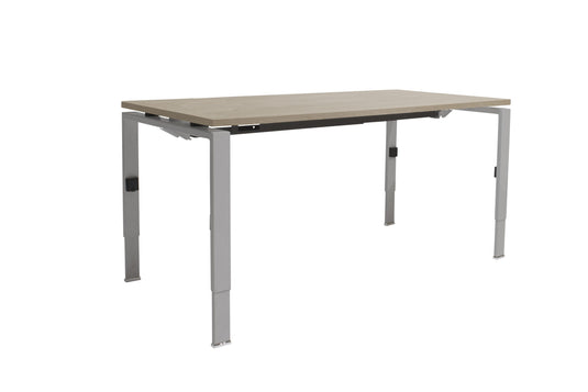 Lineo | Verstelbare bureau • Aluminium onderstel