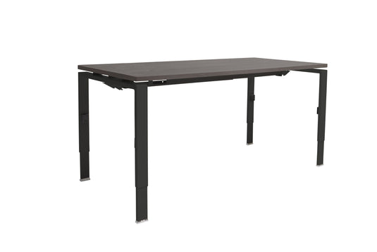 Lineo | Verstelbare bureau • Zwart onderstel