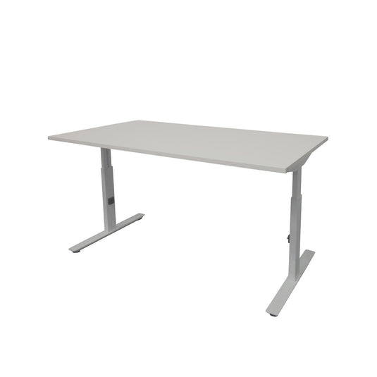 Lineo Plus | Verstelbare bureau • Aluminium onderstel