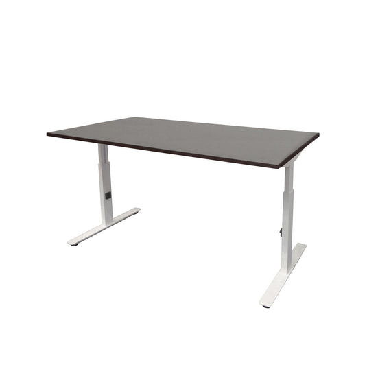 Lineo Plus | Verstelbare bureau • Wit onderstel