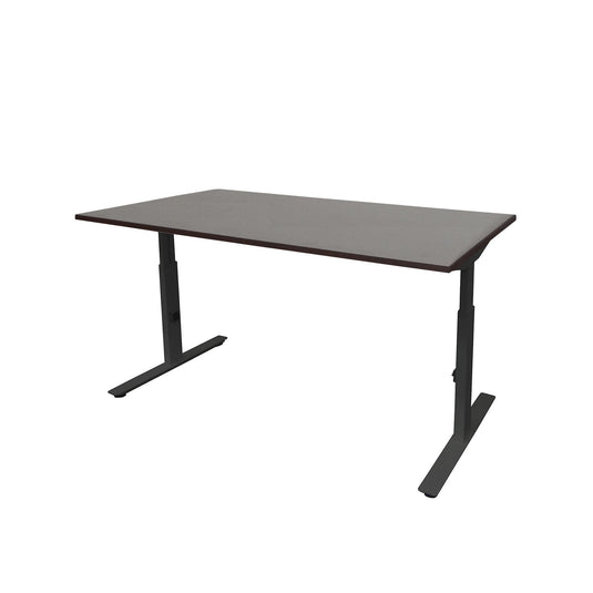 Lineo Plus | Verstelbare bureau • Zwart onderstel