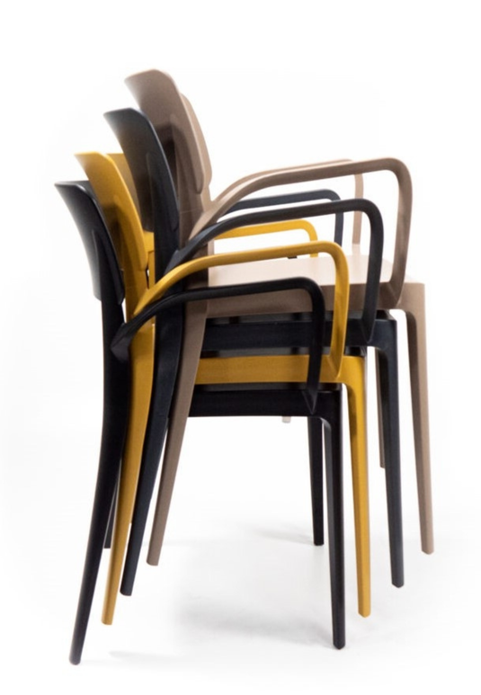 Kantinestoel • Classic • Met armleuningen