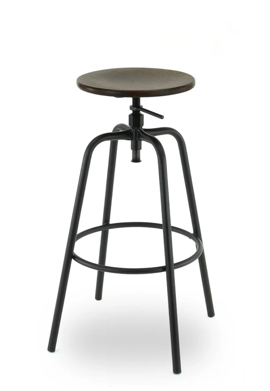 Barkruk Oscar • Vintage hout