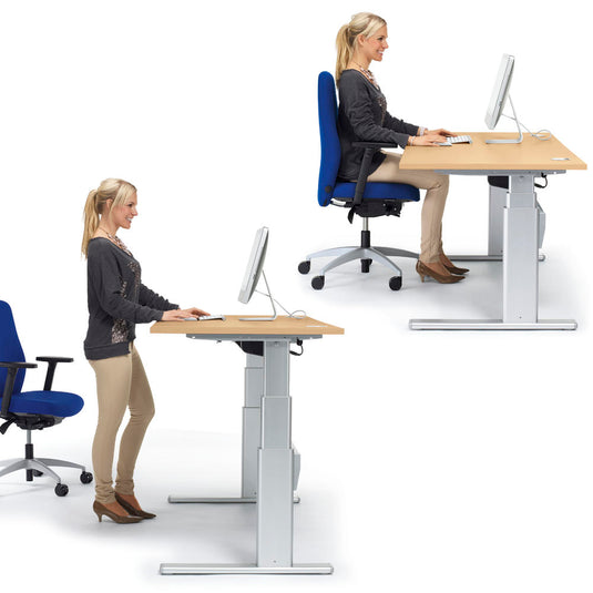 Zit-sta hoogteverstelbare bureau • Basic Multi M