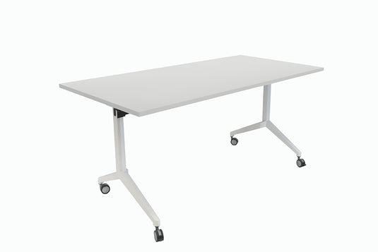 Klaptafel Folda • Verrijdbaar • Wit onderstel