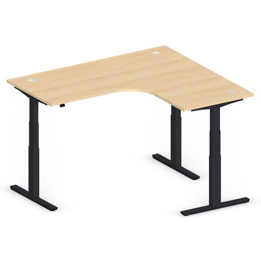 Zit-sta hoogteverstelbare hoekbureau • XXL Multi M Pro