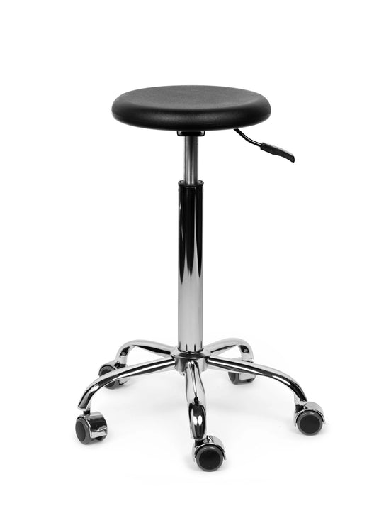 Tabouret PU • Zwart • Laag/Standaard/Hoog