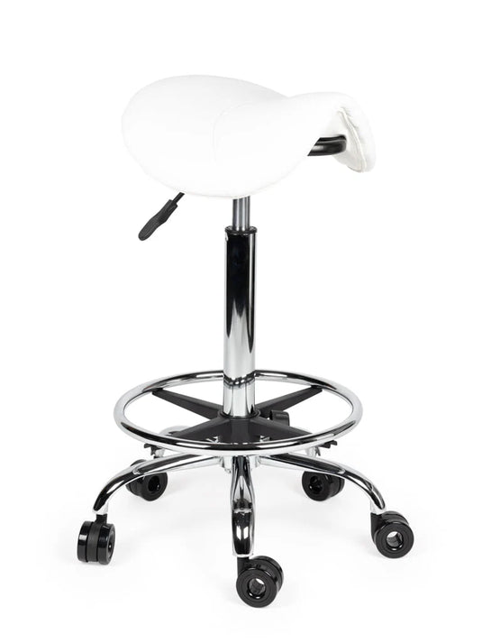 Kapperskruk met voetring • Wit • Standaard/Hoog