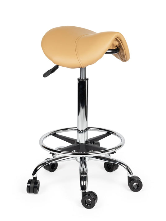 Kapperskruk met voetring • Beige • Hoog