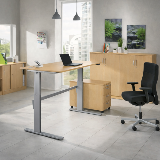 Zit-sta hoogteverstelbare bureau • Basic Multi M