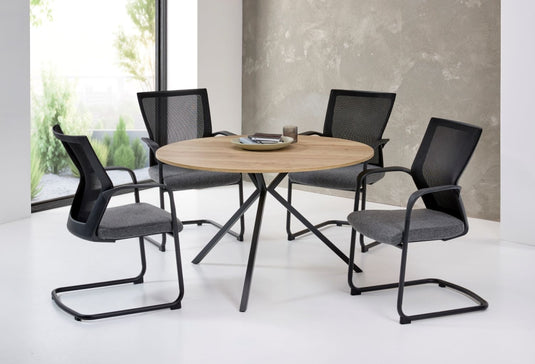 Vergadertafel Kubista • Rond