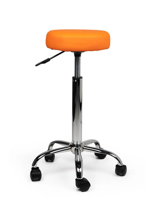 Tabouret • Oranje • Laag/Standaard/Hoog